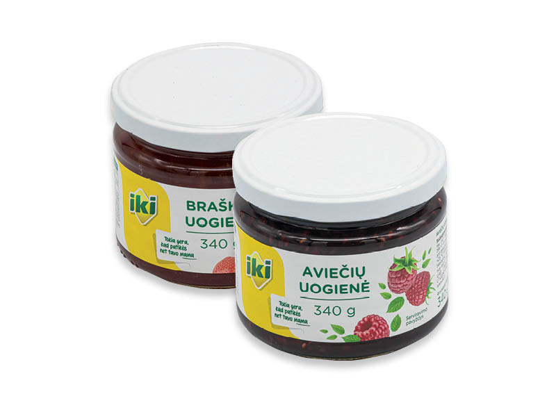 IKI uogienėms
,
340 g, 4 rūšių IKI uogienėms
,
340 g, 4 rūšių