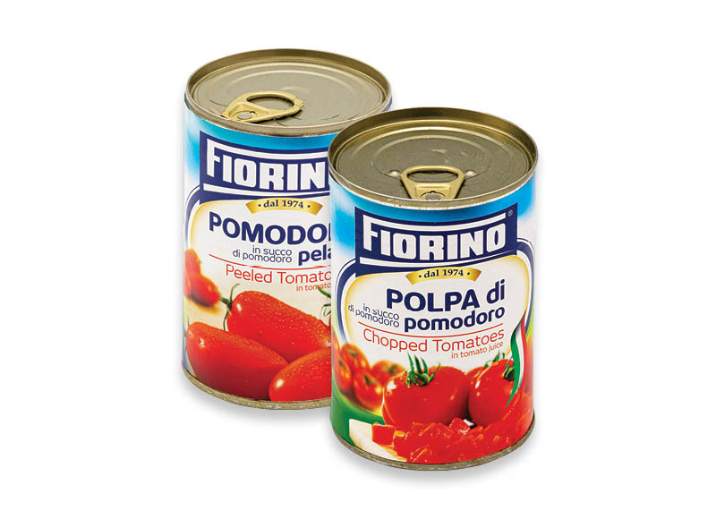 Konservuotiems pomidorams FIORINO
			, 
				 425 ml, 680 ml, 850 ml, 5 rūšių