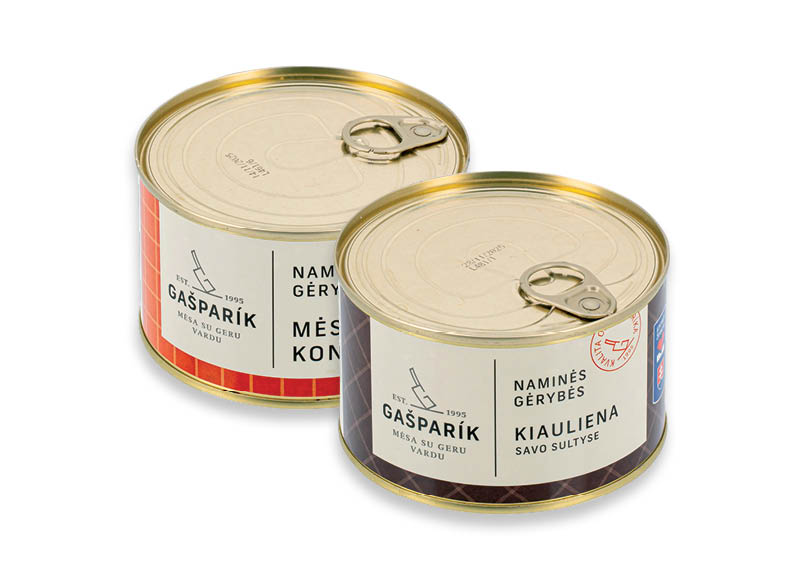 Mėsos konservai GAŠPARIK
			, 
				 420 g, 2 rūšių, 7,83 Eur/kg