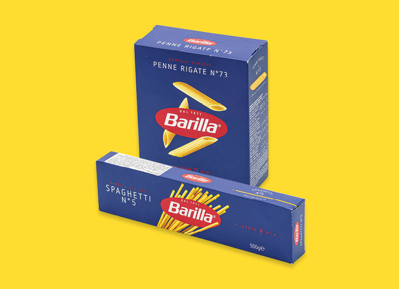 Makaronams BARILLA
			, 
				 500 g, 8 rūšių