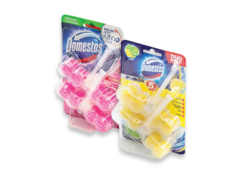 Tualeto valiklis-gaiviklis DOMESTOS POWER 5
,
2 x 55 g, 3 rūšių Tualeto valiklis-gaiviklis DOMESTOS POWER 5
,
2 x 55 g, 3 rūšių