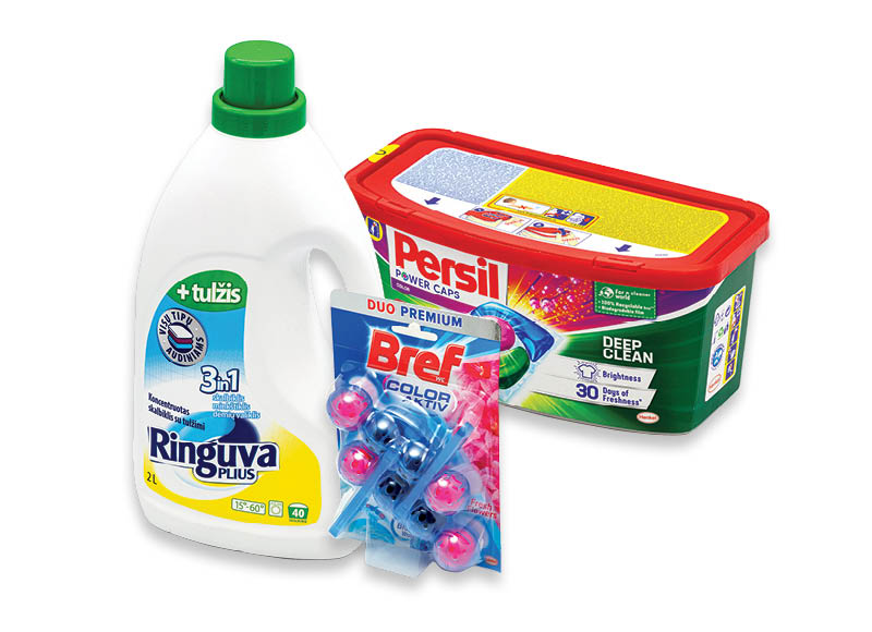 Buitinei chemijai
			, 
				 Įvairių rūšių. Ir IKI EXPRESS