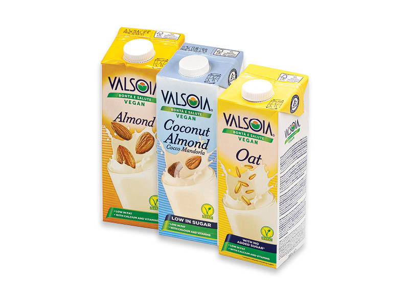 VALSOIA gėrimas
			, 
				 1 l, 4 rūšių