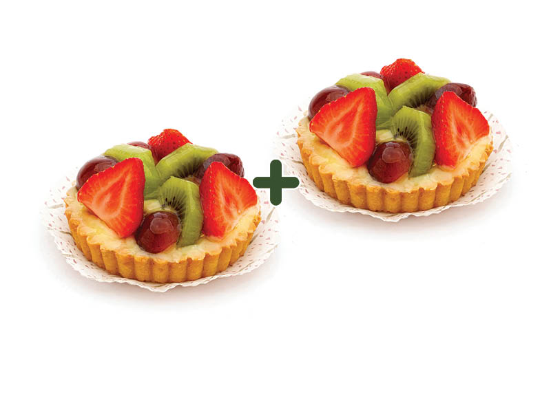 Tartaletė su vaisiais
			, 
				 120 g, 2,99 Eur/vnt. A lygio parduotuvėse. Ir IKI EXPRESS