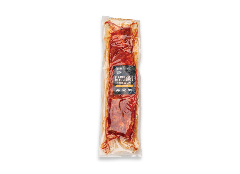 GRILL PARTY marinuoti kiaulienos šonkauliai su medumi
			, 
				 (fasuoti), 1 kg. A lygio parduotuvėse