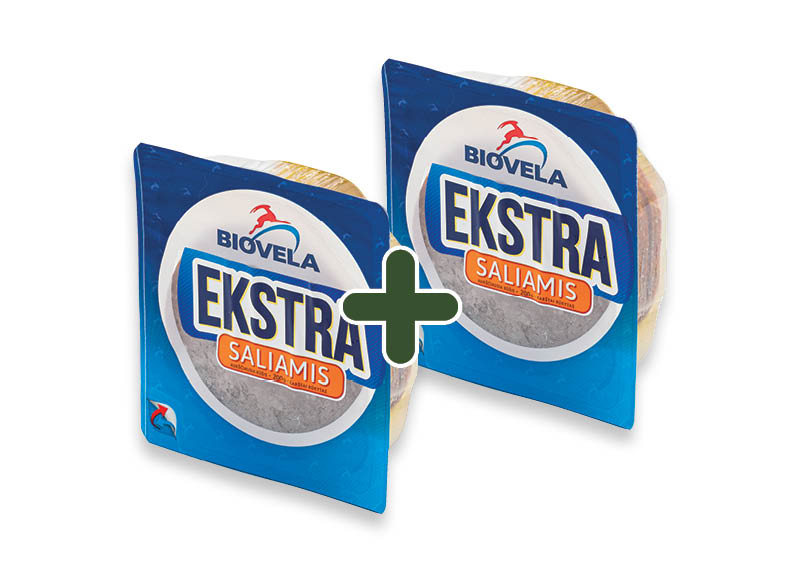 Karštai rūkytas saliamis BIOVELA EKSTRA
			, 
				 200 g, 2,99 Eur/vnt. A lygio parduotuvėse