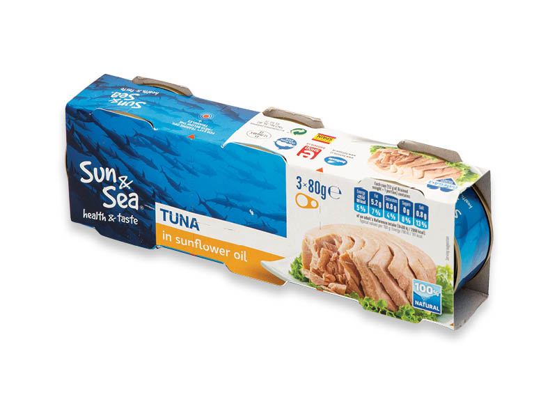 Tunai SUN & SEA
,
240 g, 2 rūšių, 12,46 Eur/kg Tunai SUN & SEA
,
240 g, 2 rūšių, 12,46 Eur/kg