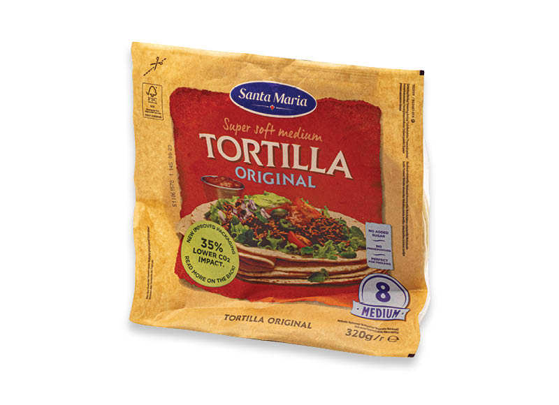 Tortilijos SANTA MARIA TEX MEX
			, 
				 320 g, 6,22 Eur/kg. A lygio parduotuvėse