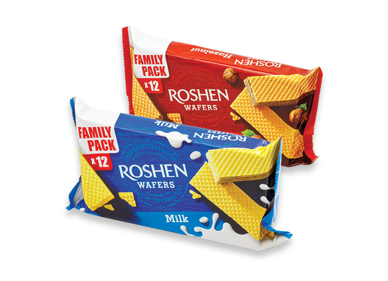 Vafliai ROSHEN
			, 
				 216 g, 3 rūšių, 5,97 Eur/kg. Ir IKI EXPRESS