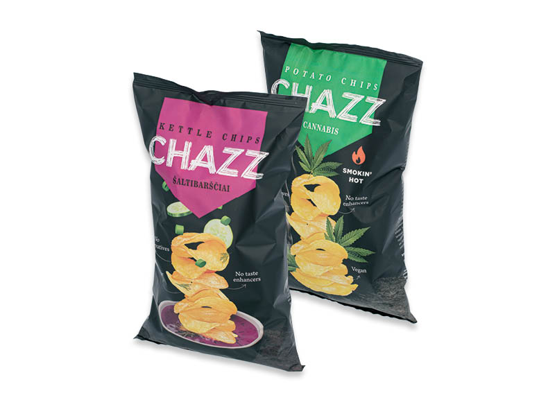Bulvių traškučiams CHAZZ
			, 
				 90 g, 5 rūšių