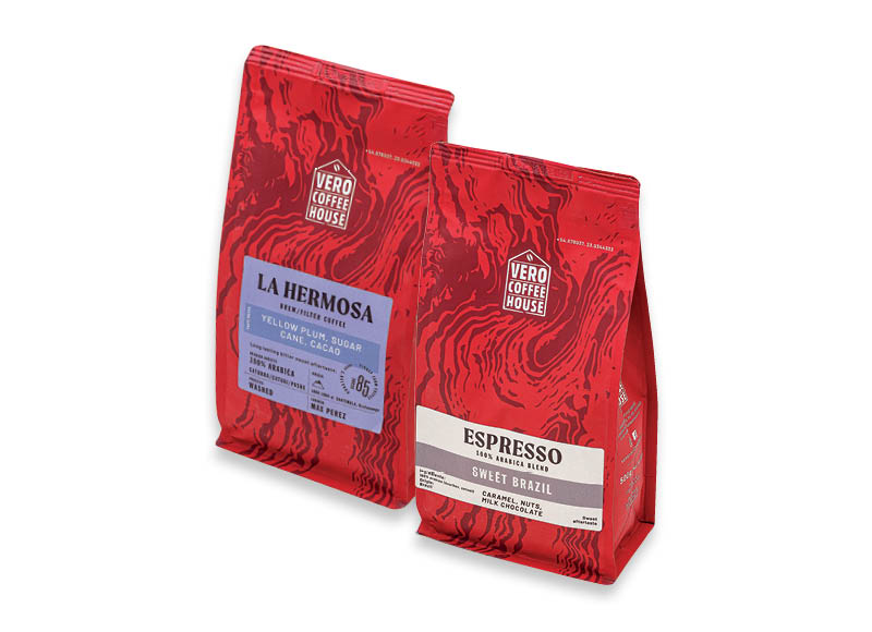 Kavos pupelėms VERO COFFEE
			, 
				 500 g, 4 rūšių. A lygio parduotuvėse