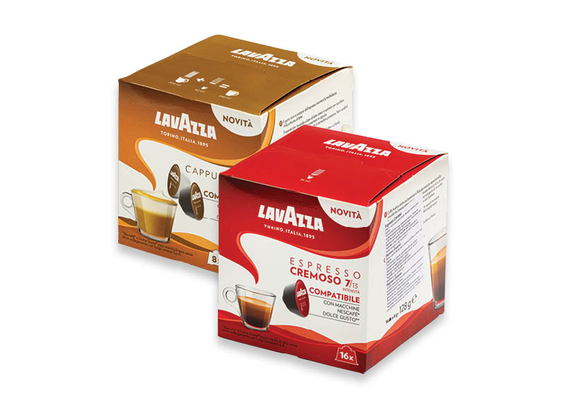 Kavos kapsulės LAVAZZA
			, 
				 128 g, 200 g, 3 rūšių. A lygio parduotuvėse
