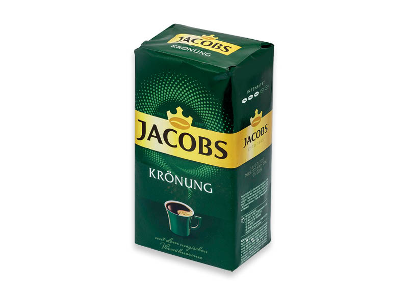 Kava JACOBS KRONUNG
			, 
				 500 g, 9,98 Eur/kg. Ir IKI EXPRESS