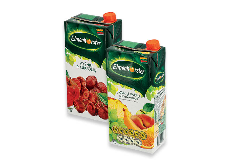 Įvairių vaisių bei vyšnių ir obuolių sulčių gėrimai ELMENHORSTER
,
2 l, 2 rūšių, 0,80 Eur/l Įvairių vaisių bei vyšnių ir obuolių sulčių gėrimai ELMENHORSTER
,
2 l, 2 rūšių, 0,80 Eur/l
