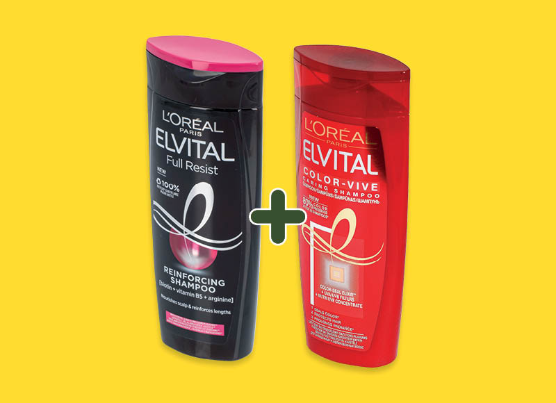 Šampūnas ir kondicionierius ELVITAL
			, 
				 200 ml, 250 ml, įvairių rūšių, 4,49 Eur/vnt