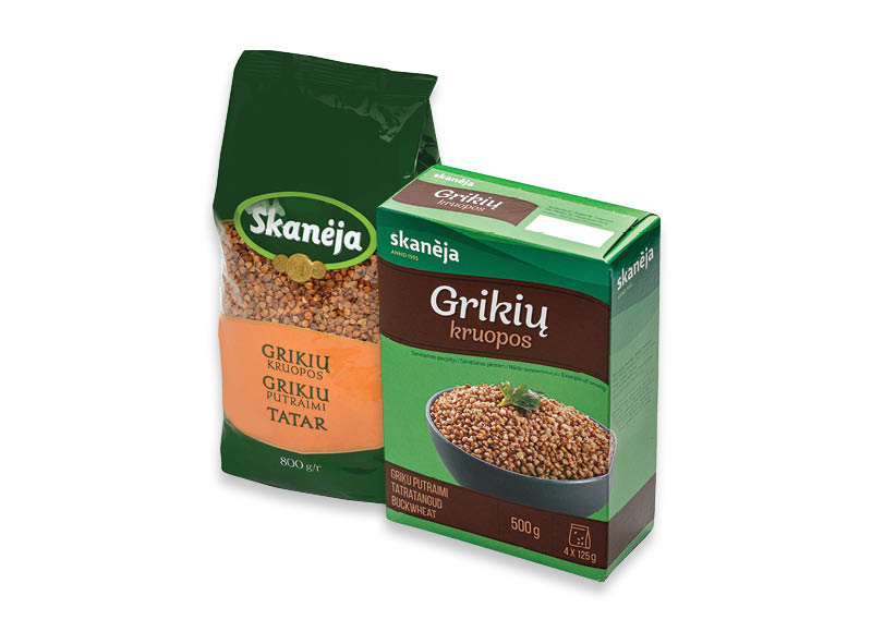 Grikiams SKANĖJA
,
500 g, 800 g, 2 rūšių Grikiams SKANĖJA
,
500 g, 800 g, 2 rūšių