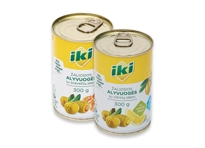 IKI alyvuogėms
,
244 ml, 370 ml, 300 g, 6 rūšių. A lygio parduotuvėse IKI alyvuogėms
,
244 ml, 370 ml, 300 g, 6 rūšių. A lygio parduotuvėse