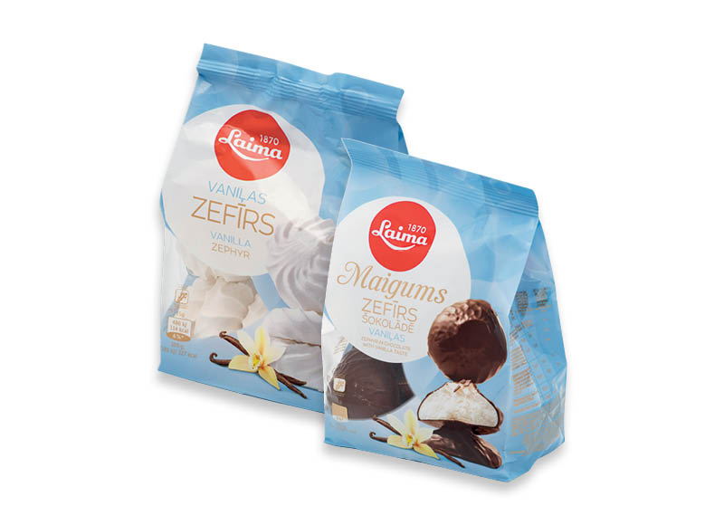 Zefyrams LAIMA
			, 
				 200 g, 2 rūšių