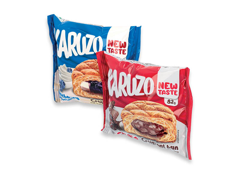 Pyragėliai KARUZO
			, 
				 82 g, 3 rūšių, 9,63 Eur/kg. A lygio parduotuvėse