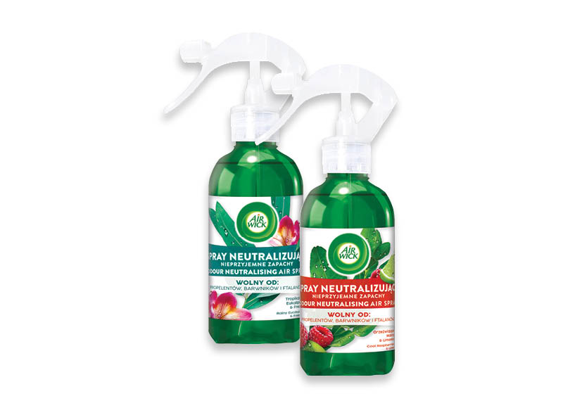 Purškiamas oro gaiviklis AIR WICK
			, 
				 237 ml, 3 rūšių, 11,35 Eur/l. A lygio parduotuvėse