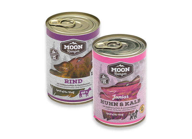 Šunų ėdalas MOONRANGER
			, 
				 400 g, 5 rūšių, 4,98 Eur/kg. A lygio parduotuvėse