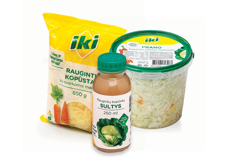 IKI raugintai produkcijai
,
4 rūšių. Ir IKI EXPRESS IKI raugintai produkcijai
,
4 rūšių. Ir IKI EXPRESS