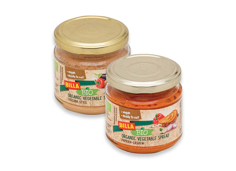 BILLA BIO daržovių užtepėlės
,
180 g, 2 rūšių, 8,28 Eur/kg. A lygio parduotuvėse BILLA BIO daržovių užtepėlės
,
180 g, 2 rūšių, 8,28 Eur/kg. A lygio parduotuvėse
