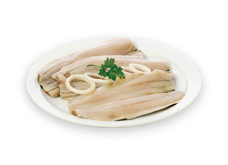 Atlantinė silkių filė RUSNĖS ŽUVIS su oda sūryme
			, 
				 1 kg (sveriamoje vitrinoje). A lygio parduotuvėse