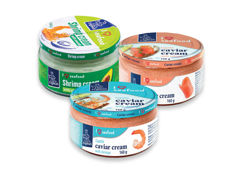 Ikrų užtepėlė ZIGMAS
,
160 g, 3 rūšių, 14,94 Eur/kg Ikrų užtepėlė ZIGMAS
,
160 g, 3 rūšių, 14,94 Eur/kg