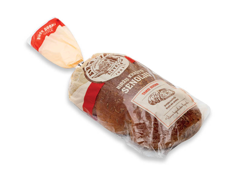 BIRŽŲ SENOLIŲ duona
			, 
				 500 g, 2,38 Eur/kg. A lygio parduotuvėse