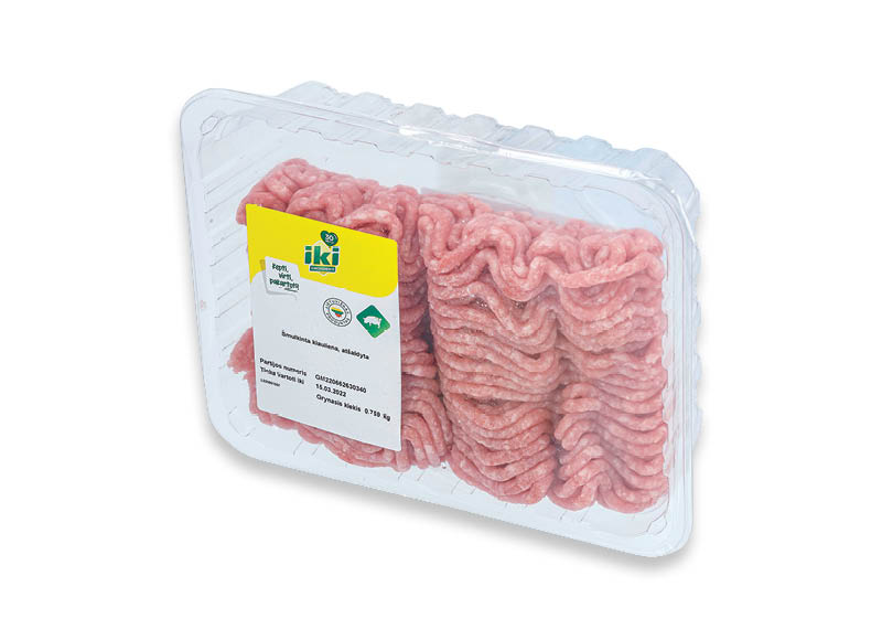 IKI smulkinta kiauliena
,
(riebumas ne didesnis kaip 20%) 750 g, 3,72 Eur/kg. A lygio parduotuvėse IKI smulkinta kiauliena
,
(riebumas ne didesnis kaip 20%) 750 g, 3,72 Eur/kg. A lygio parduotuvėse