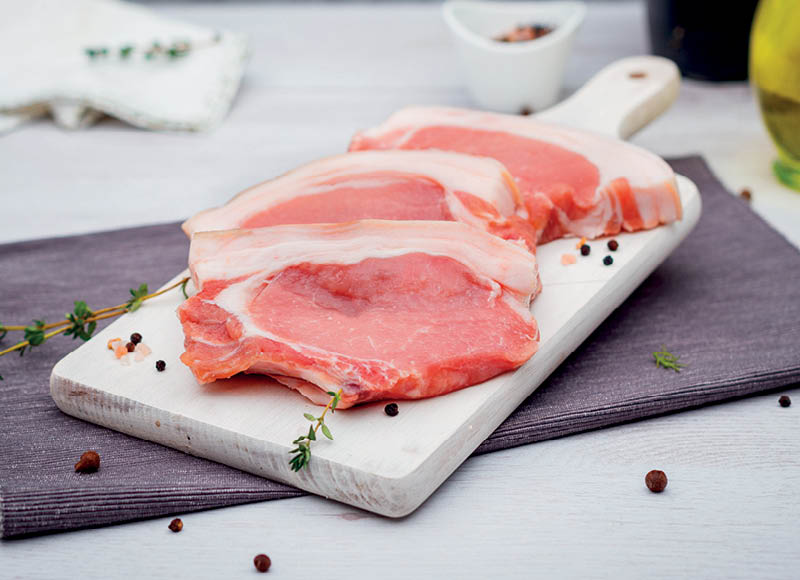 Lietuviškas kiaulienos karbonadas
			, 
				 (sveriamoje vitrinoje), 1 kg. A lygio parduotuvėse