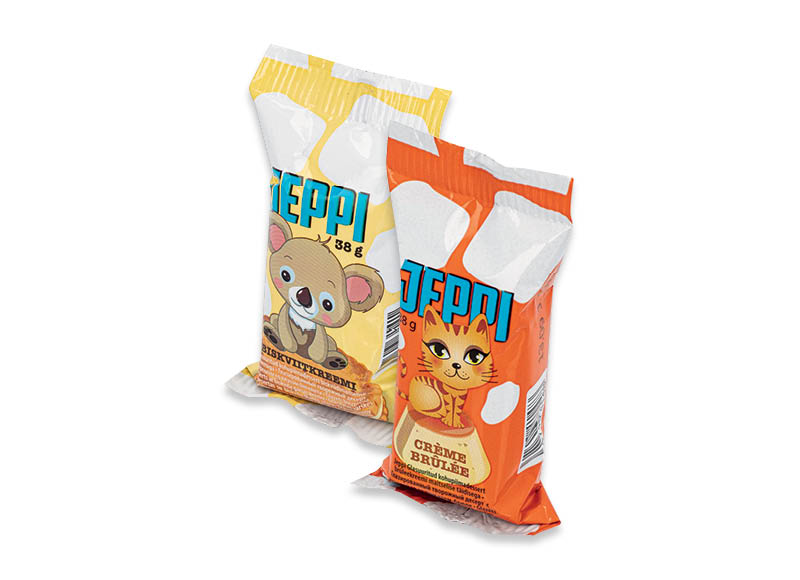 Glaistytas varškės desertas JEPPI
			, 
				 38 g, 2 rūšių, 7,63 Eur/kg. A lygio parduotuvėse
