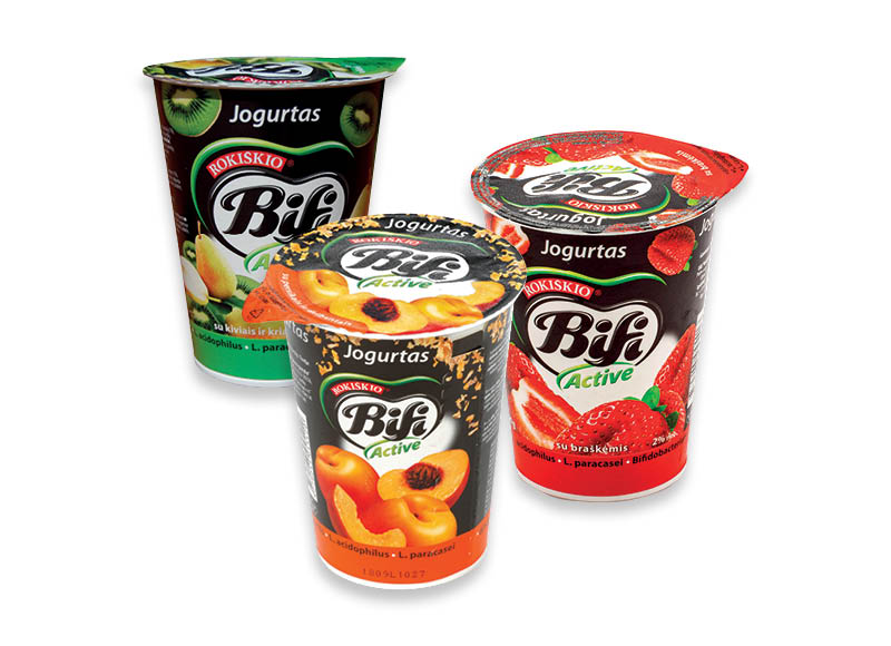 Jogurtas BIFI ACTIVE
			, 
				 360 g, 3 rūšių, 3,31 Eur/kg