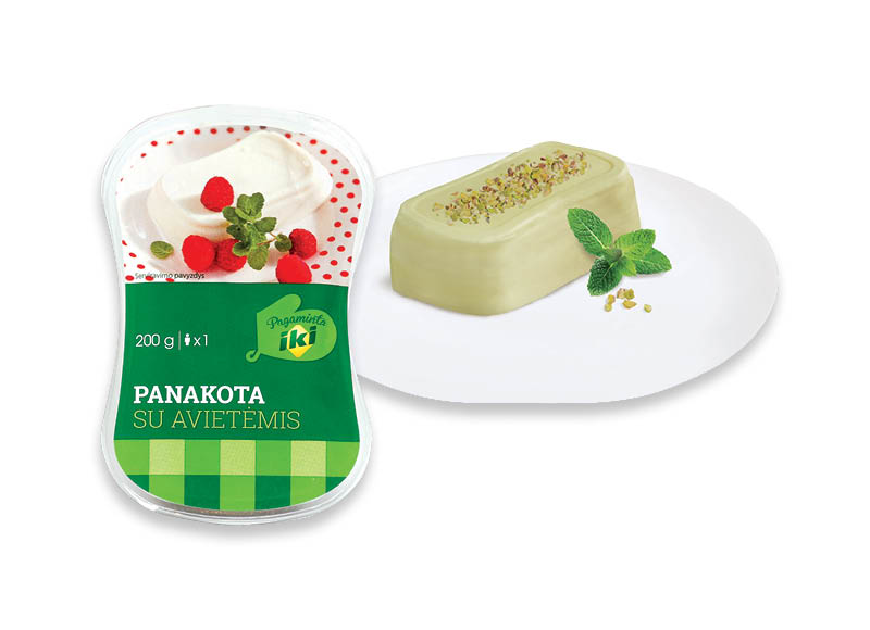Desertas panakota su avietėmis, pistacijomis
,
200 g, 2 rūšių, 7,95 Eur/kg Desertas panakota su avietėmis, pistacijomis
,
200 g, 2 rūšių, 7,95 Eur/kg