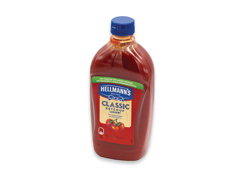 KLASIKINIS kečupas HELLMANN’S
			, 
				 840 g, 2,73 Eur/kg. A lygio parduotuvėse