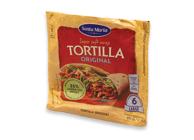 Tortilijos SANTA MARIA WRAP TORTILLA
			, 
				 371 g, 6,44 Eur/kg. A lygio parduotuvėse