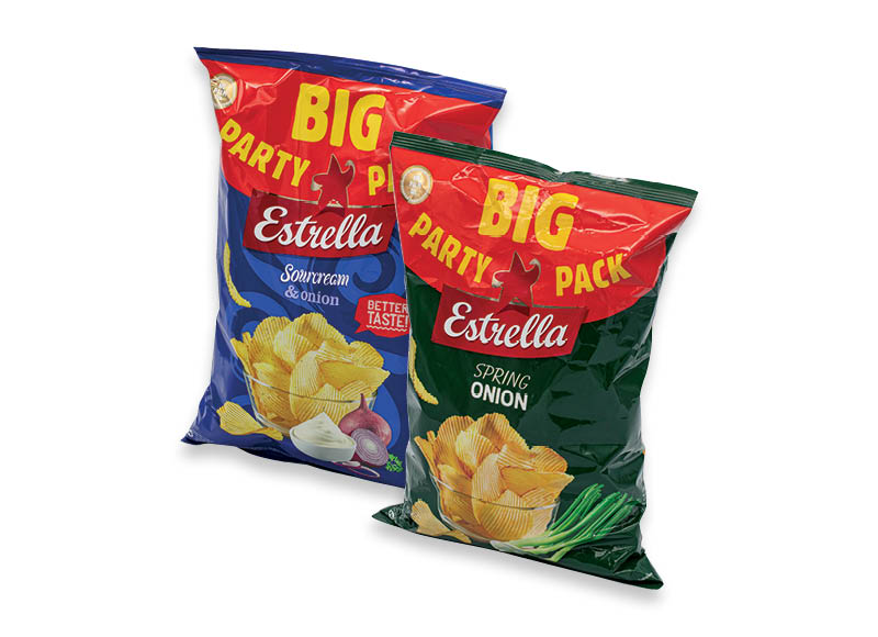 Bulvių traškučiai ESTRELLA
,
250 g, 5 rūšių, 11,16 Eur/kg Bulvių traškučiai ESTRELLA
,
250 g, 5 rūšių, 11,16 Eur/kg