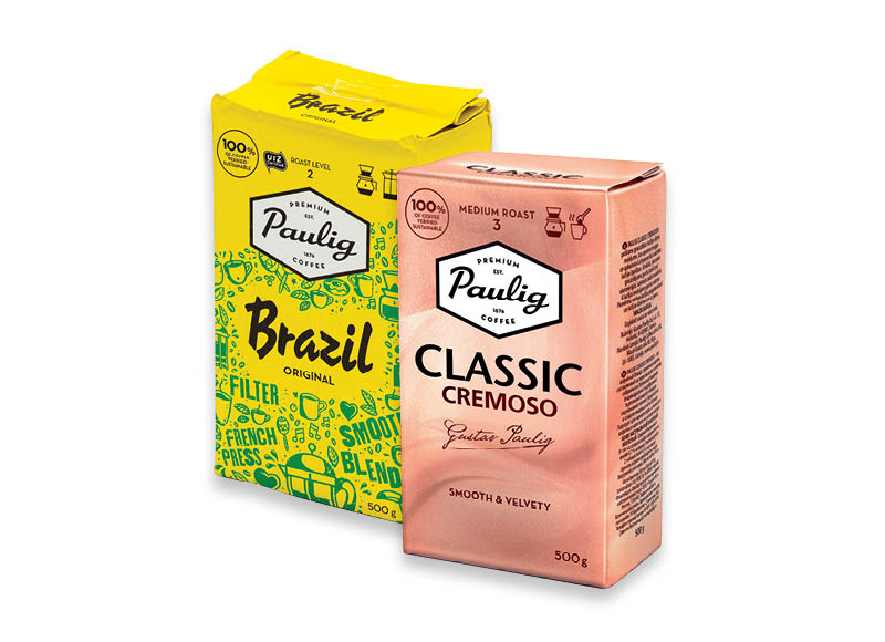 PAULIG malta kava CREMOSO ir BRAZIL
,
500 g, 2 rūšių, 9,98 Eur/kg. A lygio parduotuvėse PAULIG malta kava CREMOSO ir BRAZIL
,
500 g, 2 rūšių, 9,98 Eur/kg. A lygio parduotuvėse