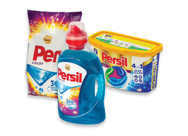 Skalbimo priemonėms PERSIL
			, 
				 11–20 skalb., įvairių rūšių. Ir IKI EXPRESS