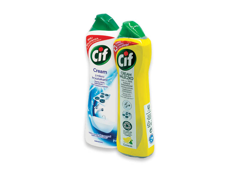 Kreminis valiklis CIF
			, 
				 540 g, 693 g, 4 rūšių. Ir IKI EXPRESS