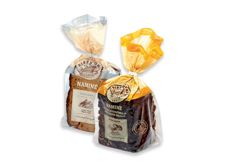 BIRŽŲ DUONOS NAMINEI duonai
			, 
				 260 g, 630 g, 2 rūšių. A lygio parduotuvėse