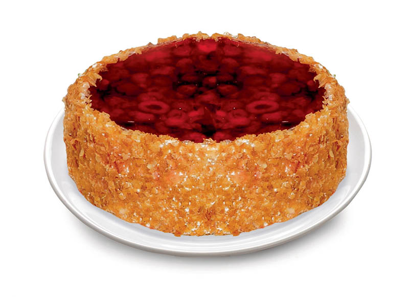 TRAŠKUS varškės tortas su uogomis
			, 
				 1 kg. A lygio parduotuvėse