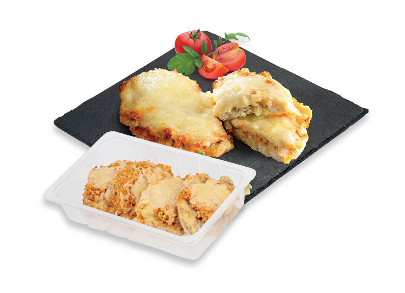 PAGAMINTA IKI keptai vištienos filė su daržovėmis ir sūriu
			, 
				 150 g, 600 g. A lygio parduotuvėse
