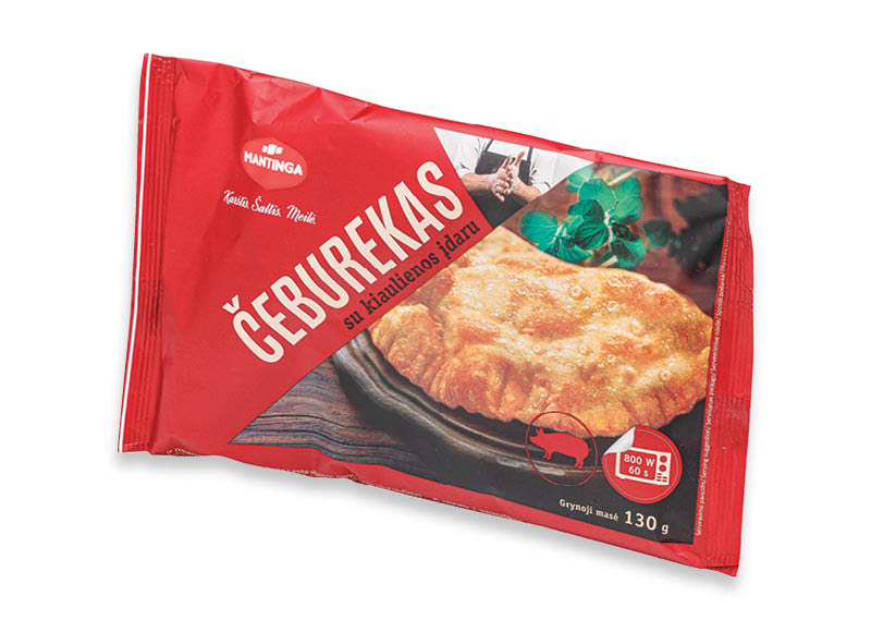 Čeburekas MANTINGA su kiaulienos įdaru
,
130 g, 7,62 Eur/kg Čeburekas MANTINGA su kiaulienos įdaru
,
130 g, 7,62 Eur/kg
