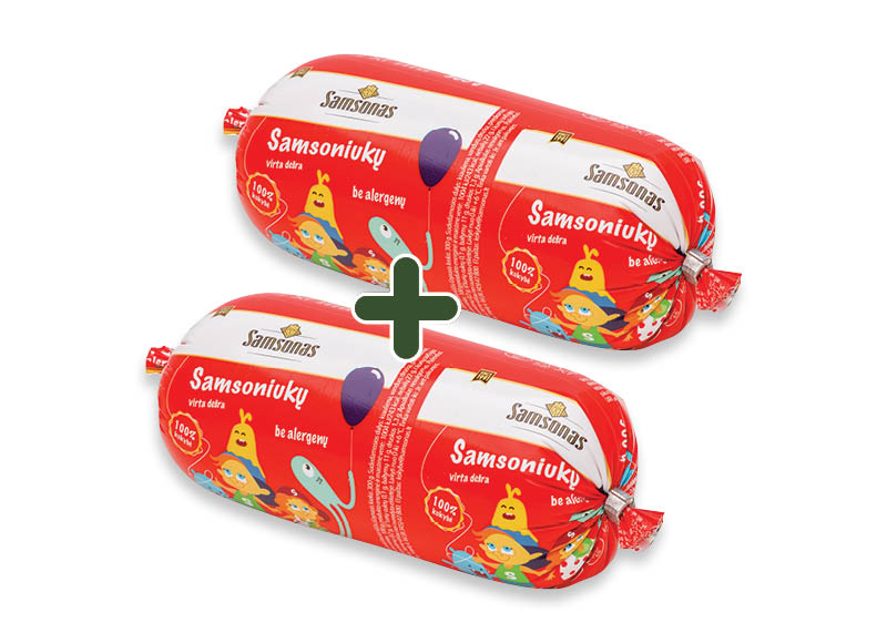 Virta SAMSONIUKŲ dešra
			, 
				 300 g, 3,29 Eur/vnt. A lygio parduotuvėse