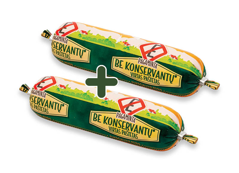 Virtas paštetas PAGAMINTAS BE KONSERVANTŲ
			, 
				 150 g, a. r., 1,89 Eur/vnt. A lygio parduotuvėse