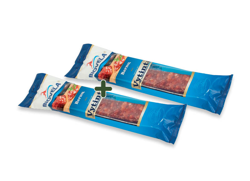 Vytinta BERNŲ dešra
			, 
				 200 g, a. r., 6,29 Eur/vnt.