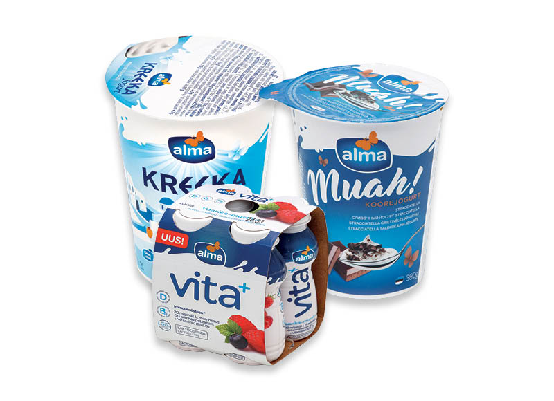 Jogurtams ALMA
			, 
				 6 rūšių