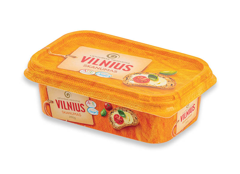VILNIUS margarinas SKANUMAS
,
250 g, 6,36 Eur/kg VILNIUS margarinas SKANUMAS
,
250 g, 6,36 Eur/kg